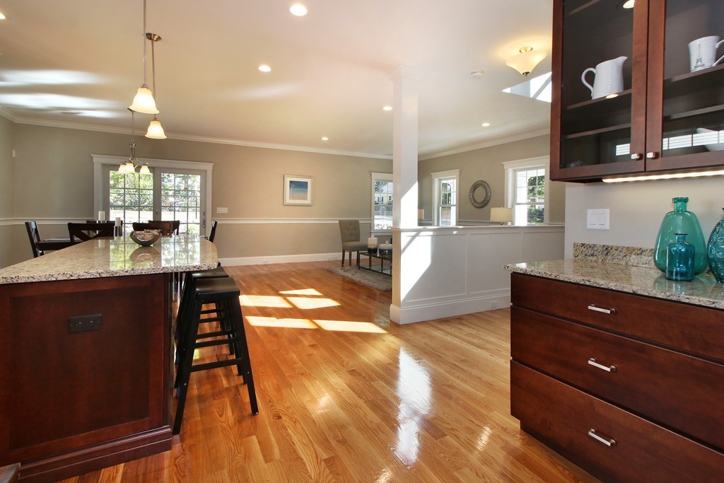 198 Overlook Road Arlington, MA 02474 - Photo 9 of 25 a large kitchen with lots of counter space and wooden floor