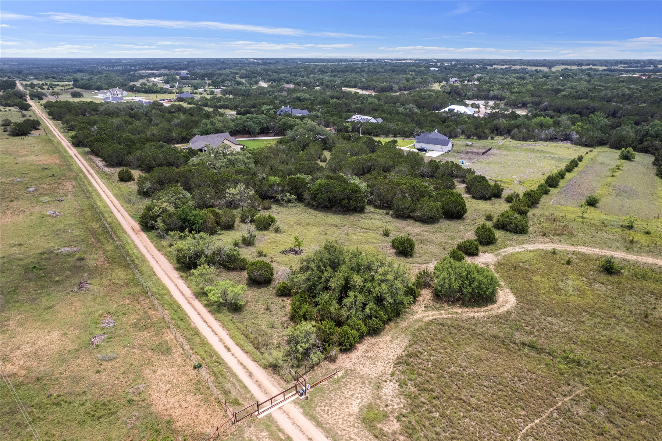 Lot 21 Rosebud Ranch Road Bertram, TX 78605 - Photo 13 of 18 a view of a city from a balcony