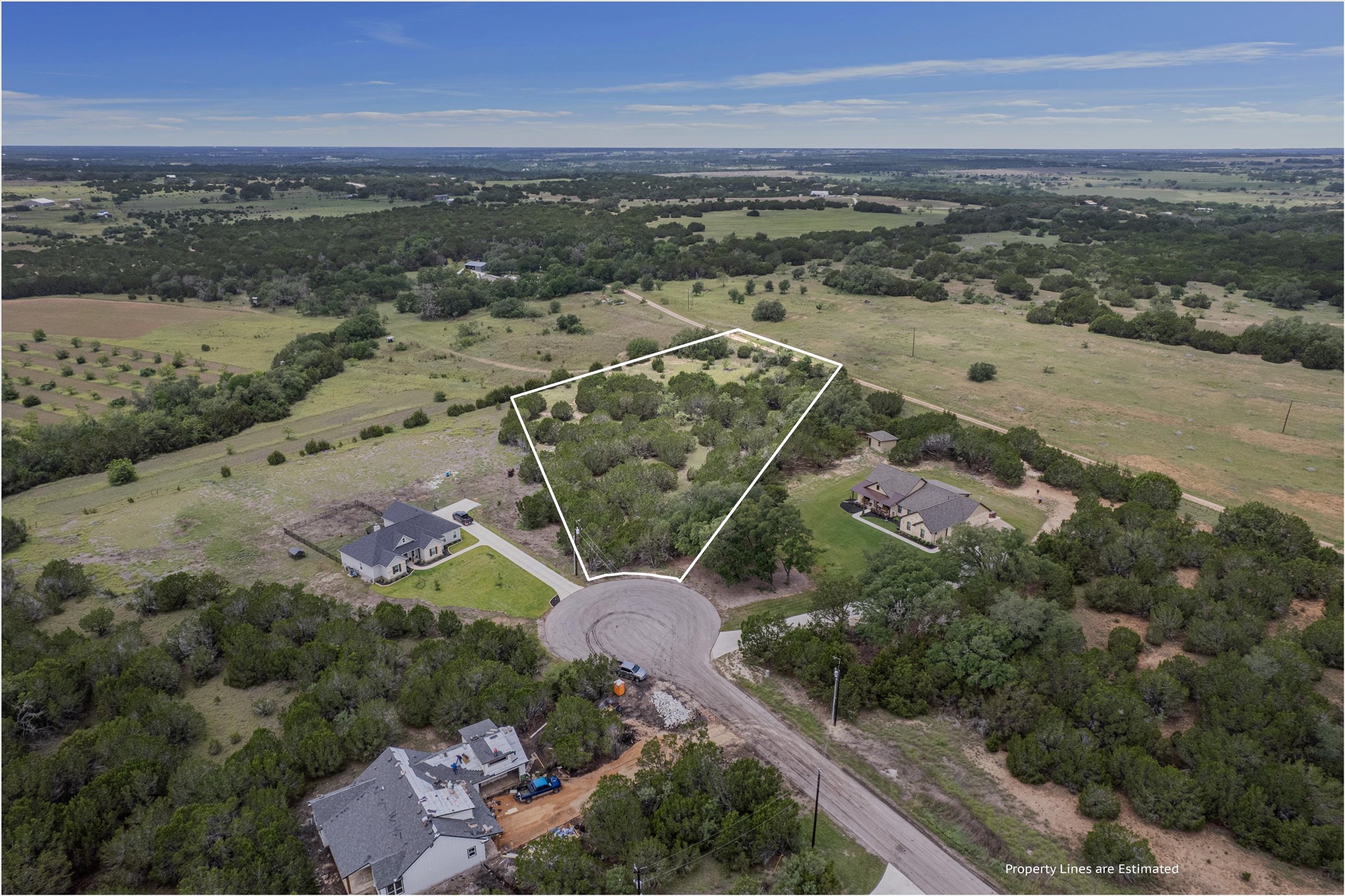 Lot 21 Rosebud Ranch Road Bertram, TX 78605 - Photo 3 of 18 an aerial view of a city