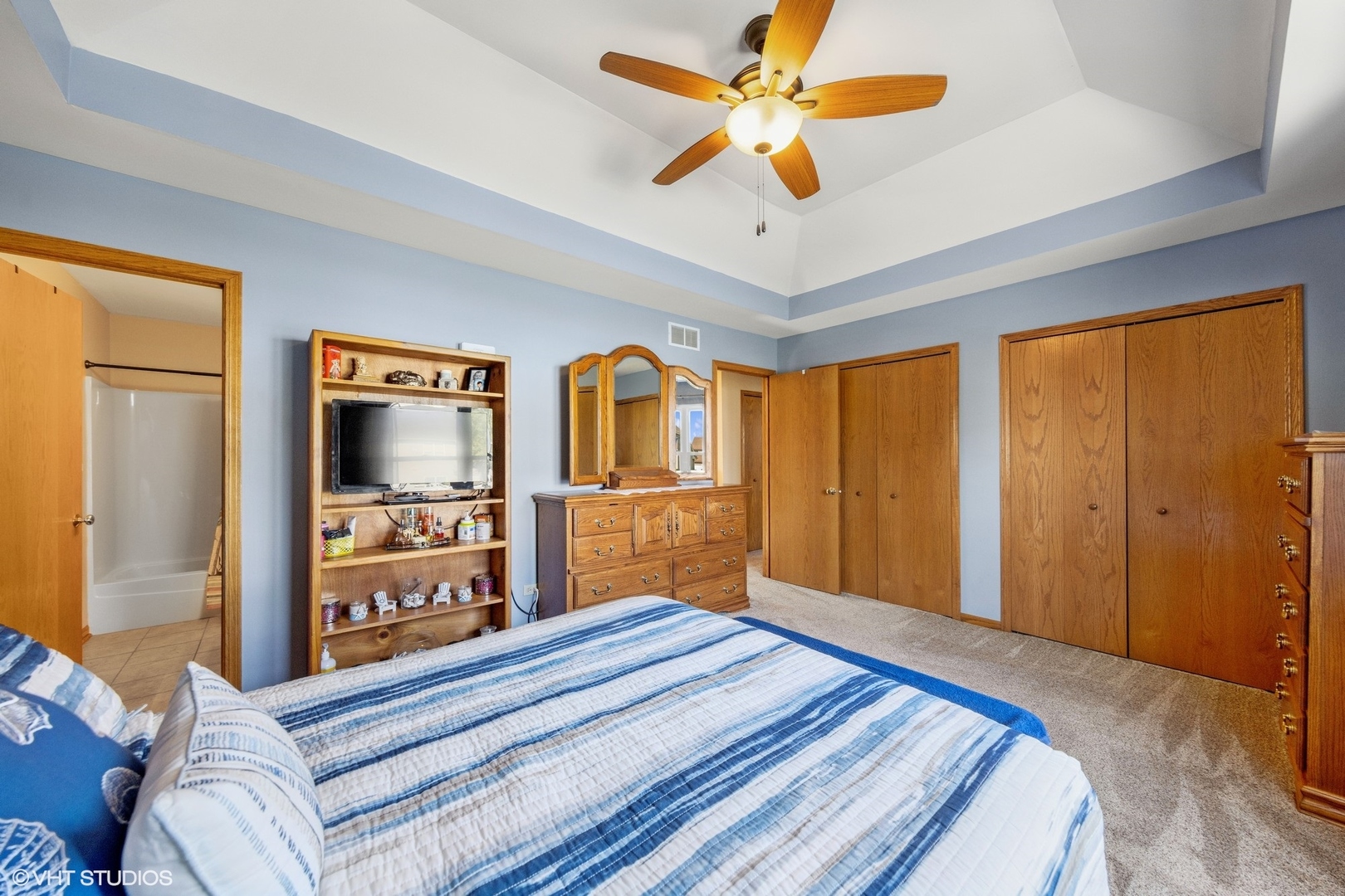 1908 Chestnut Hill Road Plainfield, IL 60586 - Photo 12 of 30 a bedroom with a bed dresser and a window