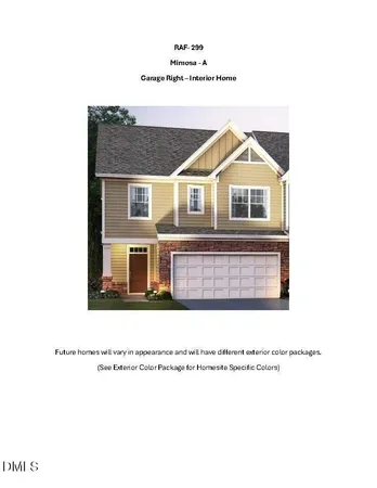 $463,545 | 3143 Mission Olive Place, Unit 299, Apex, NC 27502