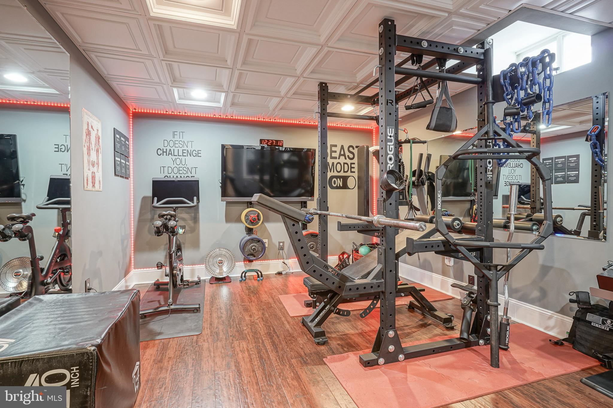 804 Chelsea Glenn Road Clarksboro, NJ 08020 - Photo 43 of 58 a view of a room with gym equipment