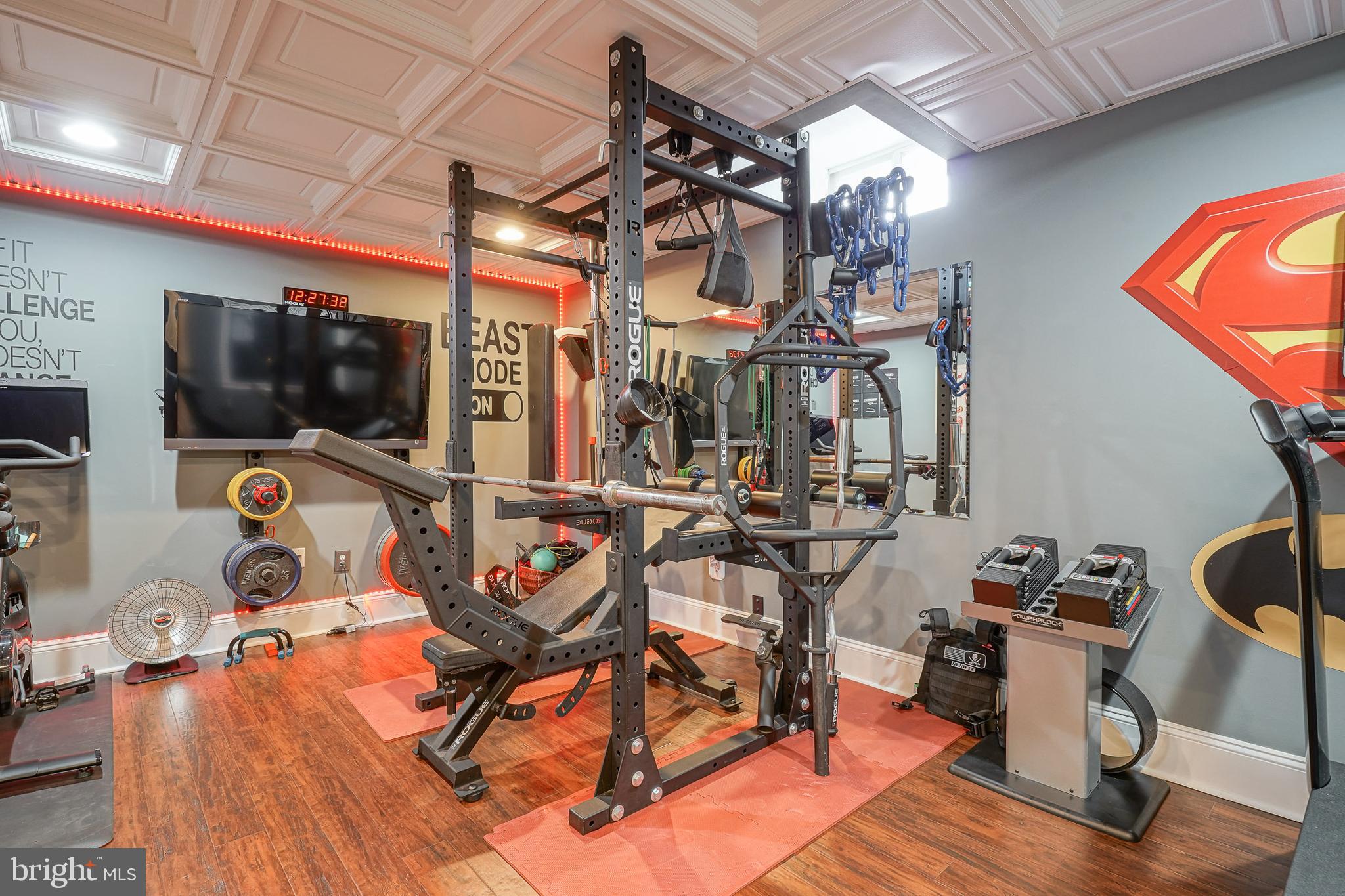 804 Chelsea Glenn Road Clarksboro, NJ 08020 - Photo 44 of 58 a view of a room with gym equipment