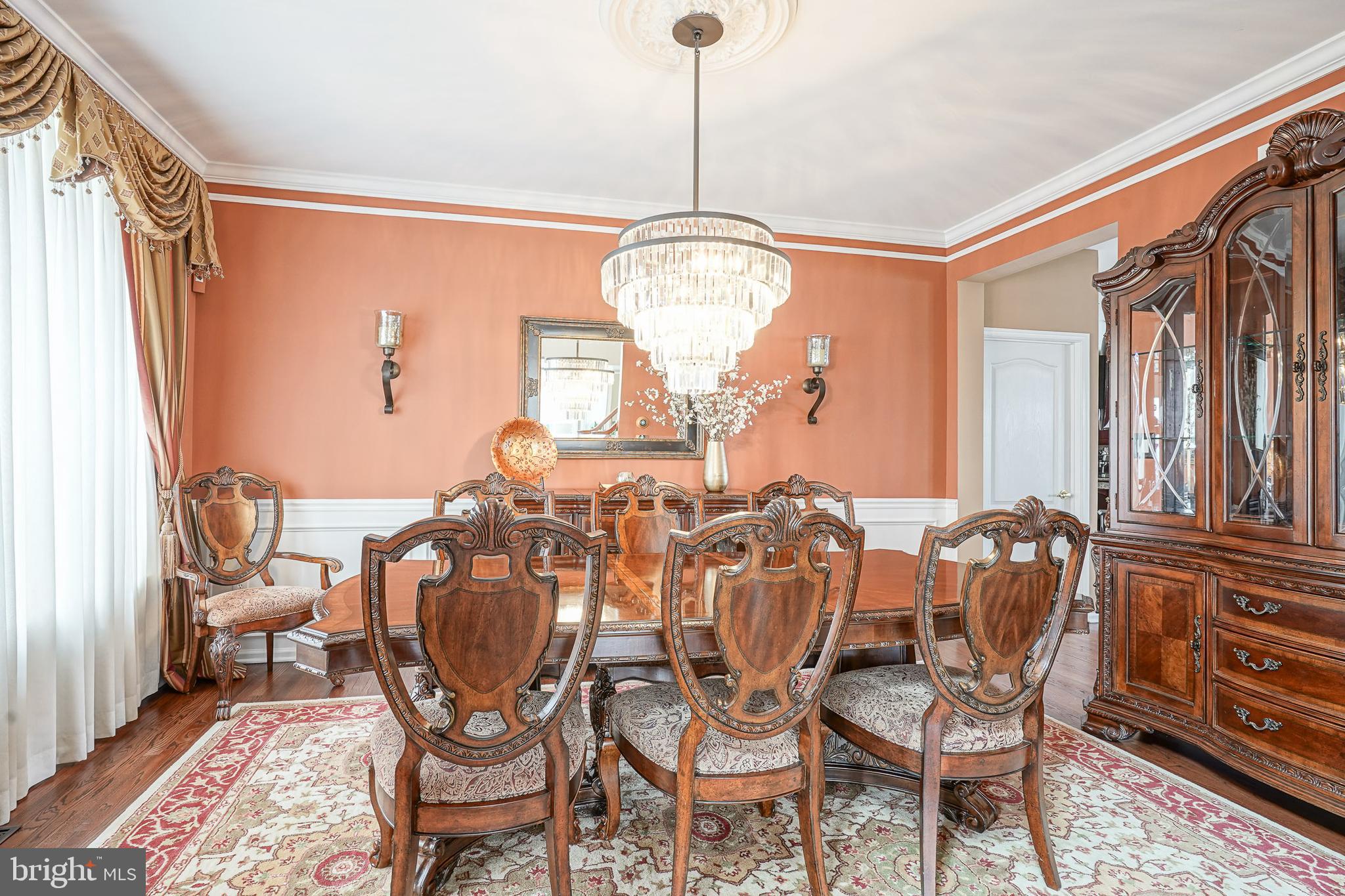 804 Chelsea Glenn Road Clarksboro, NJ 08020 - Photo 6 of 58 a view of a dining room with furniture and chandelier