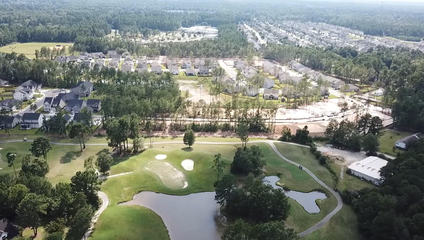 705 Kilarney Road Summerville, SC 29483 - Photo 23 of 31 Golf Course Lots Overhead1