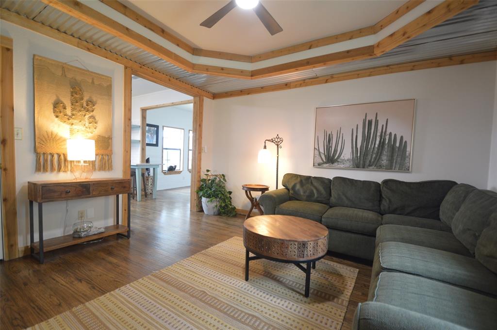 261 Red Road Howe, TX 75459 - Photo 20 of 37 a living room with furniture and a large window