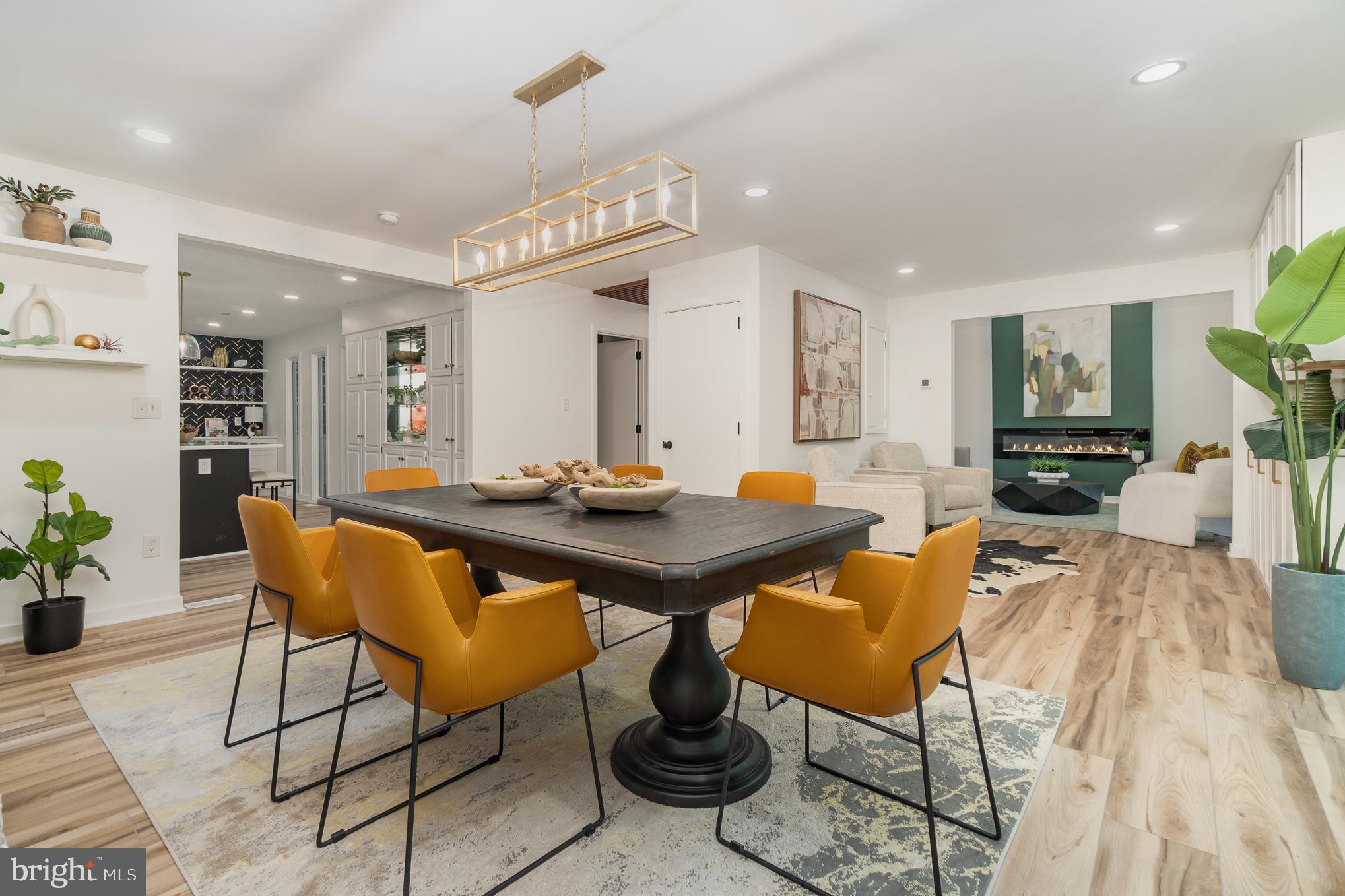 555 Hilltop Road Hummelstown, PA 17036 - Photo 22 of 56 a view of a dining room with furniture