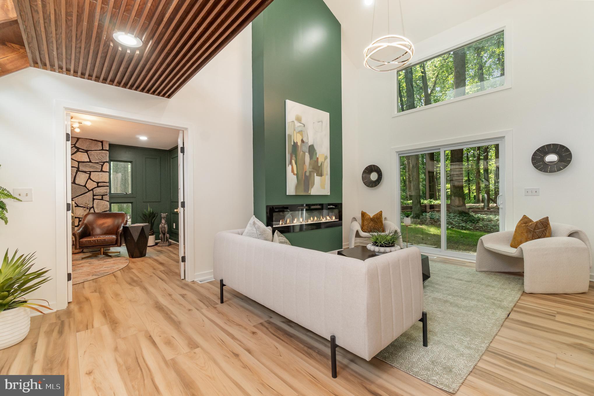 555 Hilltop Road Hummelstown, PA 17036 - Photo 28 of 56 a living room with furniture and a large window