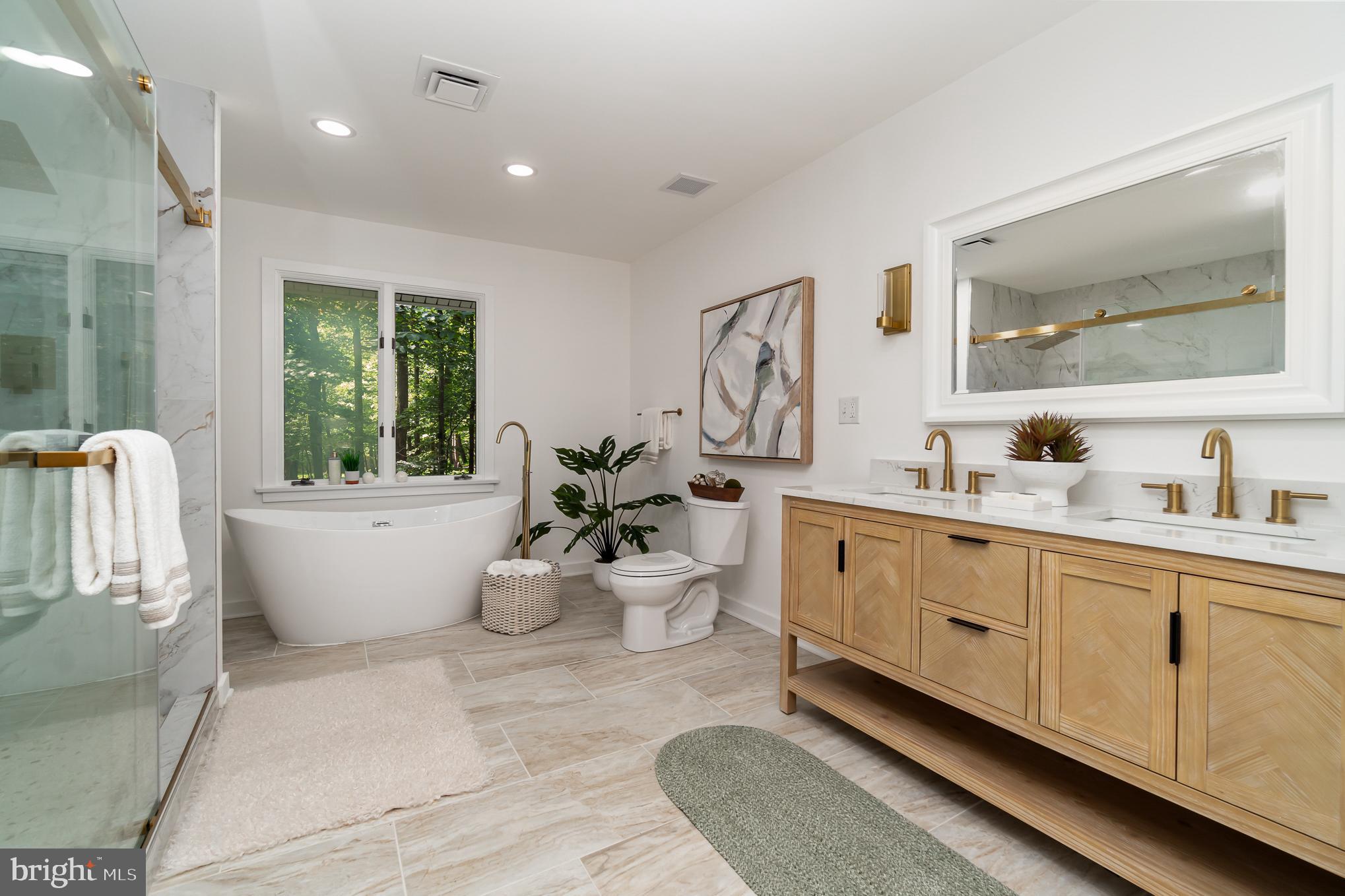 555 Hilltop Road Hummelstown, PA 17036 - Photo 35 of 56 a large white room with mirror and window