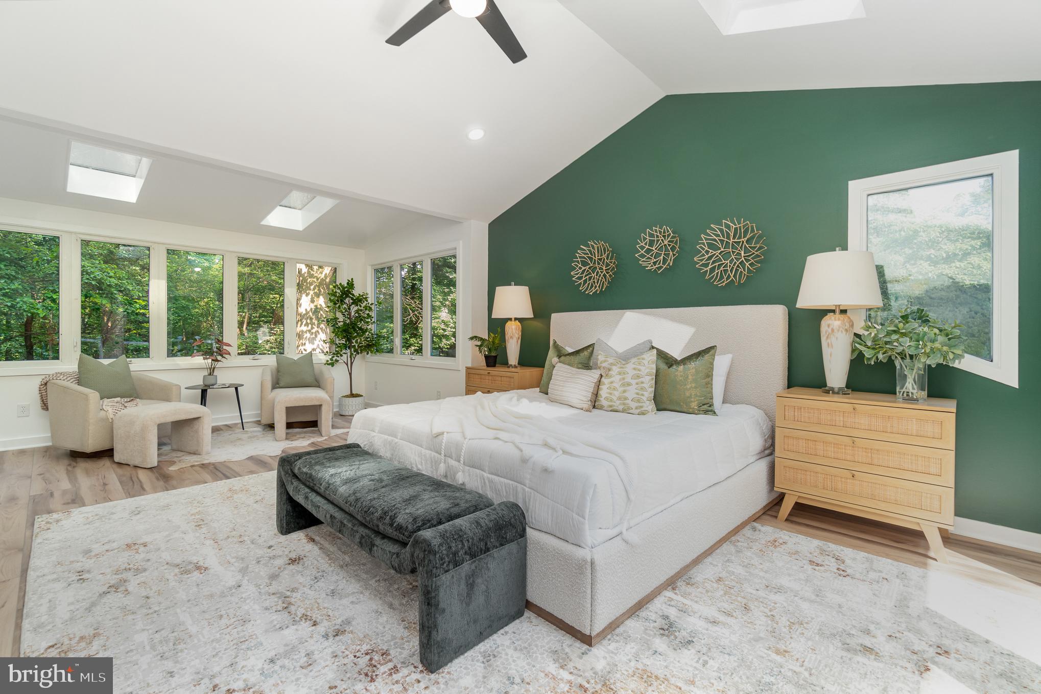 555 Hilltop Road Hummelstown, PA 17036 - Photo 39 of 56 a spacious bedroom with a large bed and a couch