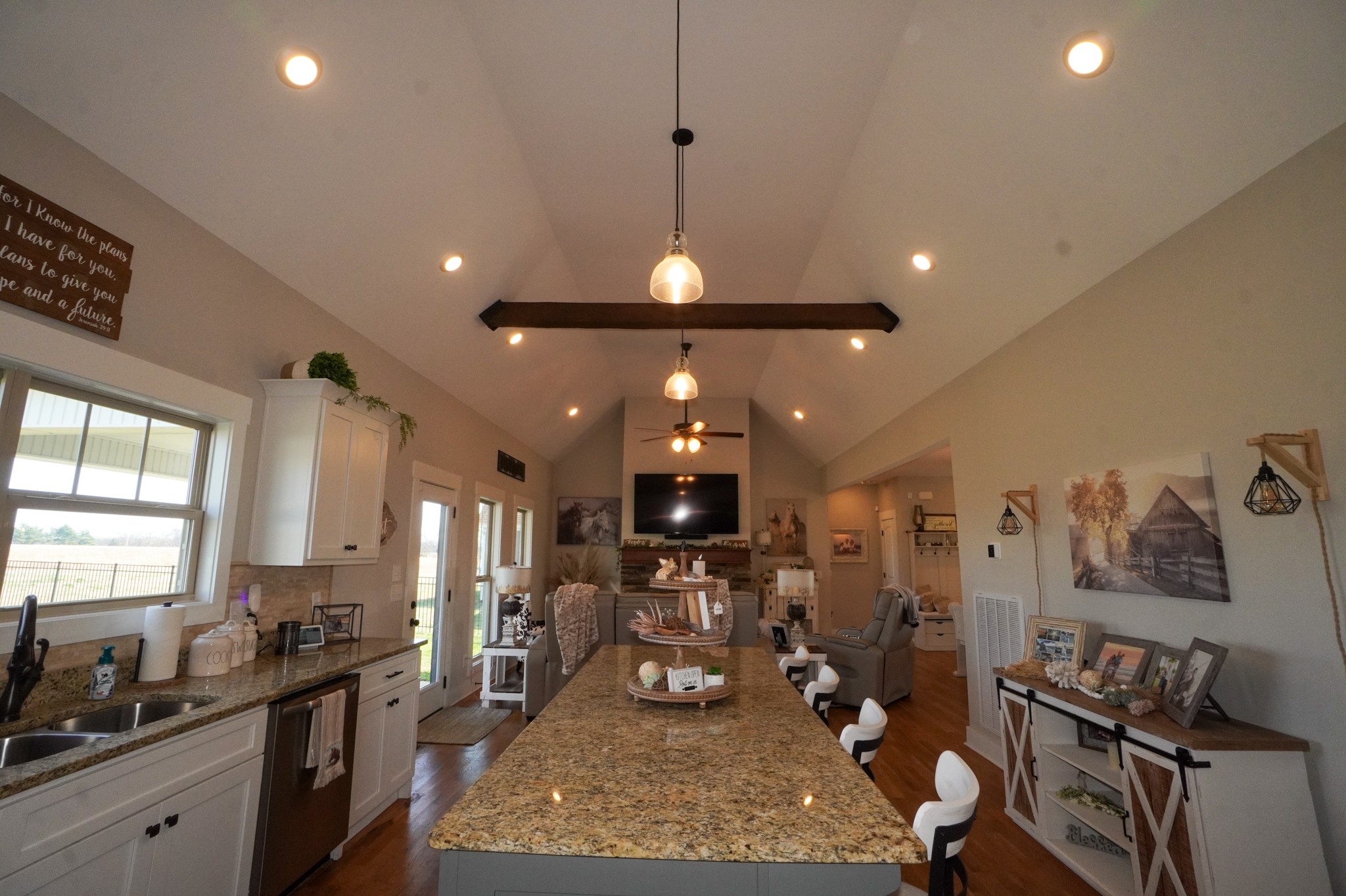 529 Clearview Road Cottontown, TN 37048 - Photo 20 of 64 a room with lots of wooden furniture