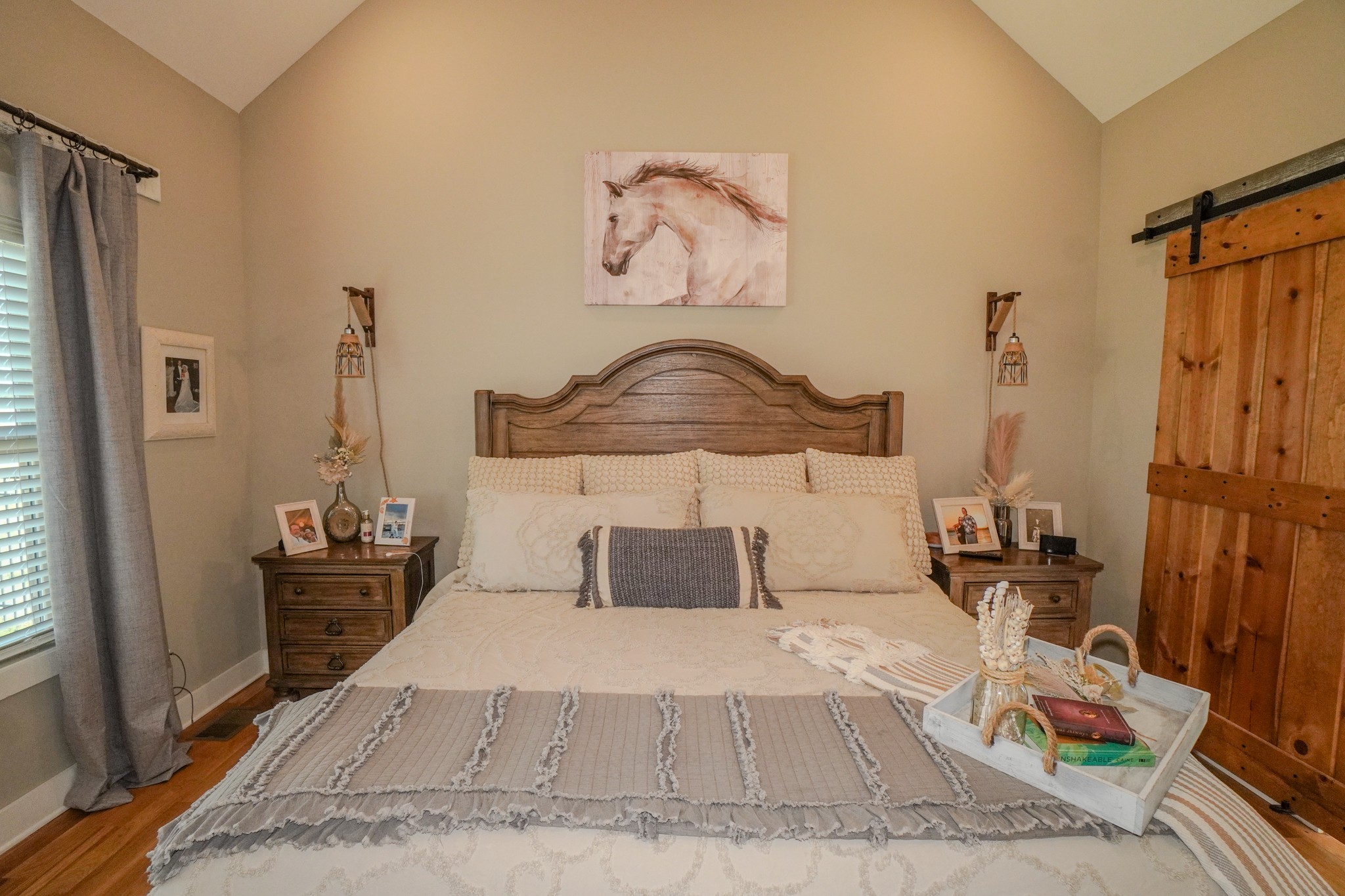 529 Clearview Road Cottontown, TN 37048 - Photo 24 of 64 a bedroom with a bed and window