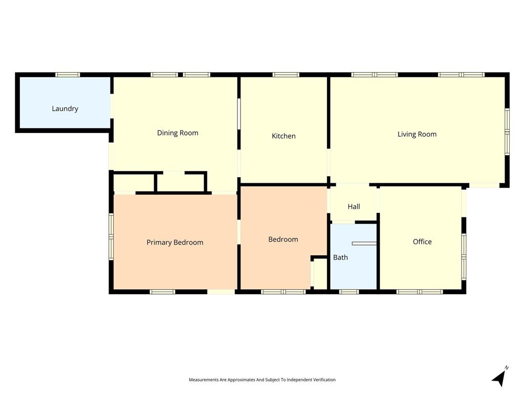 1116 Houston Street Waco, TX 76704 - Photo 16 of 16 a picture of a wall with a large window