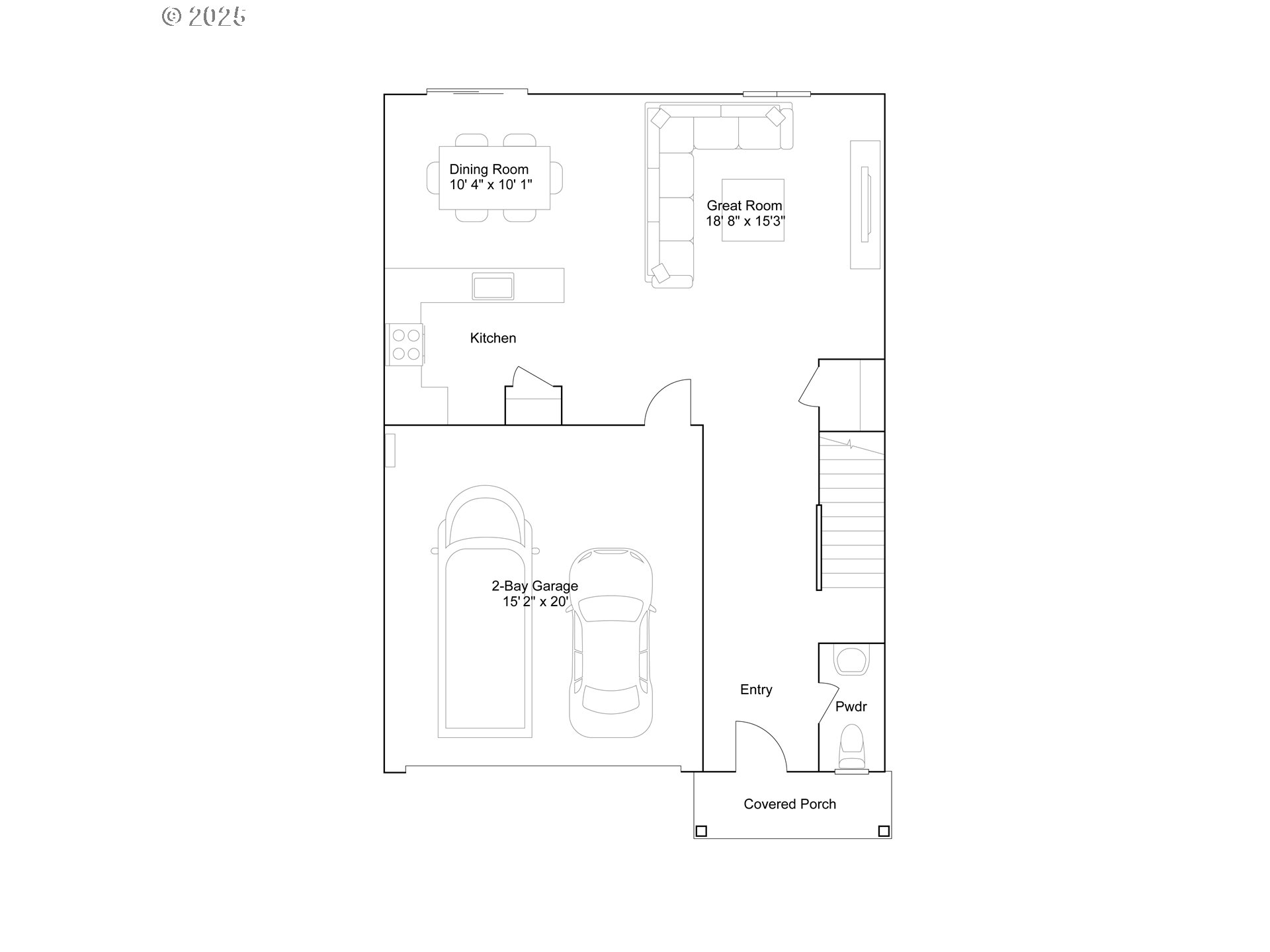 5791 Durst Street Eugene, OR 97402 - Photo 20 of 25 a picture of a bench in a white wall