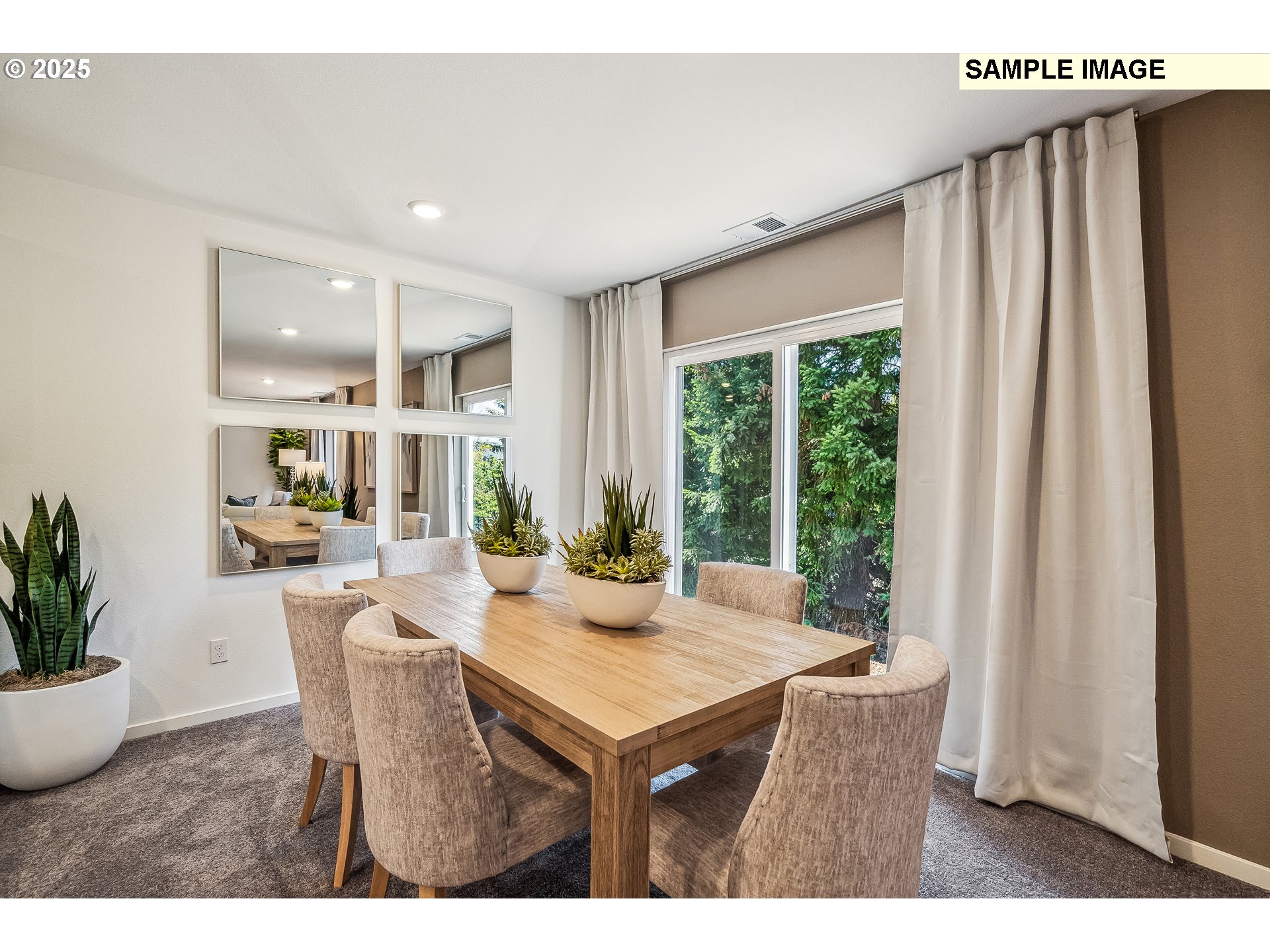 5791 Durst Street Eugene, OR 97402 - Photo 5 of 25 a view of a dining room with furniture window and outside view
