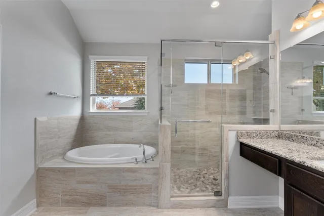 a close view of closet