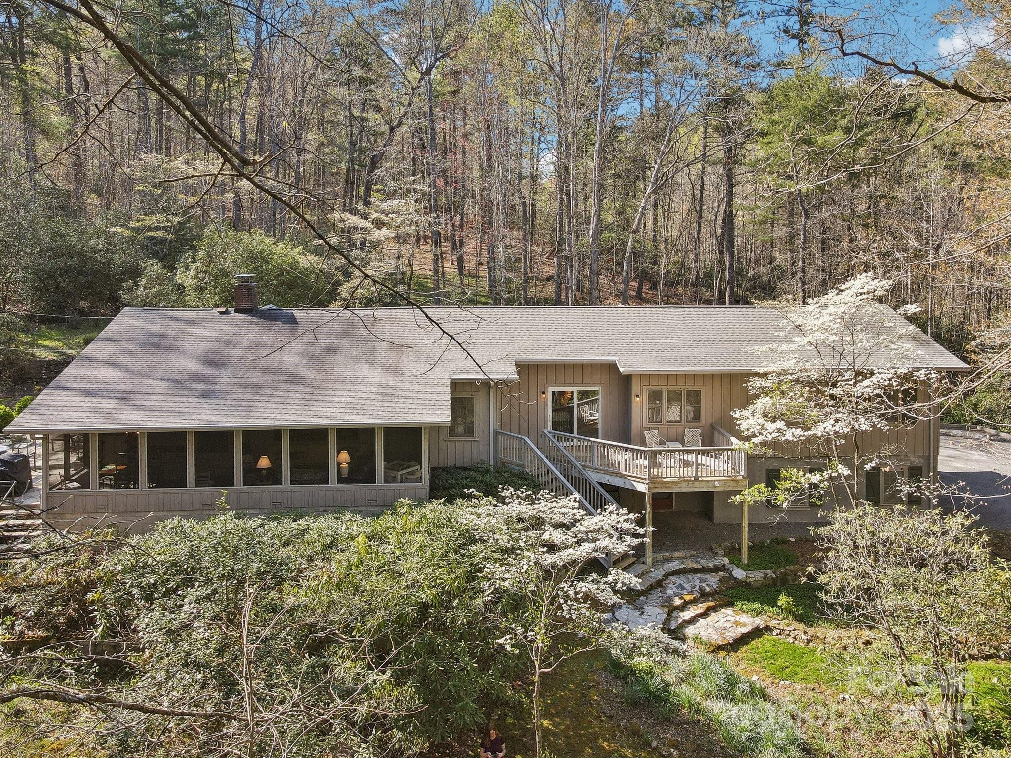 798 Evans Road Hendersonville, NC 28739 - Photo 38 of 45 a front view of a house with a yard