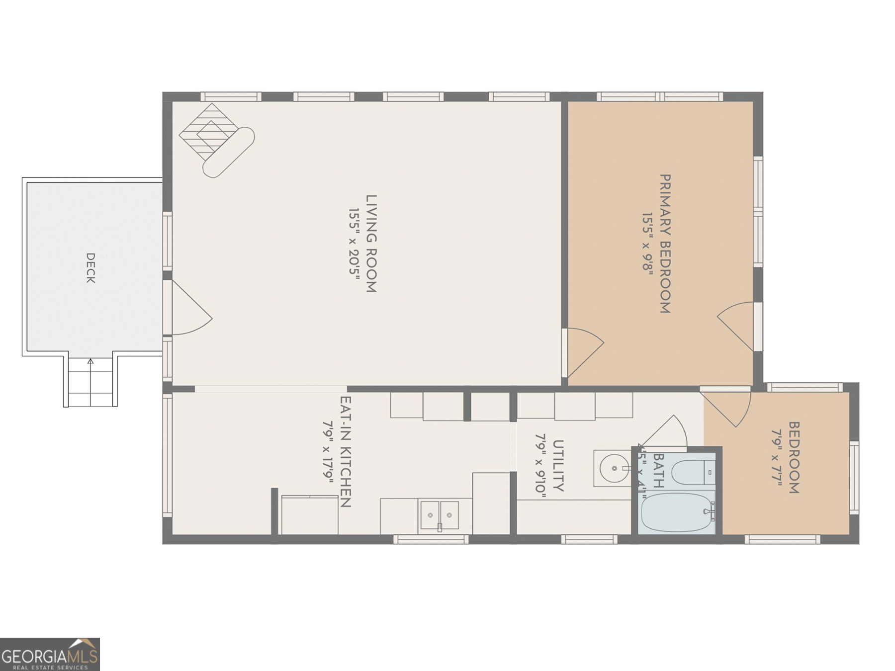 121 Cedar Drive Jackson, GA 30233 - Photo 49 of 50 a picture of a room