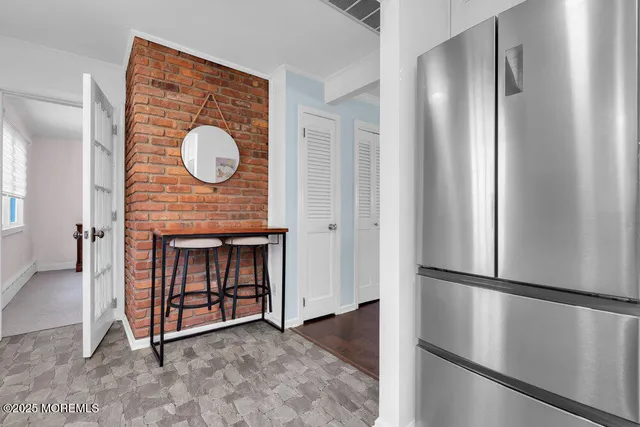 a view of a park with tree s