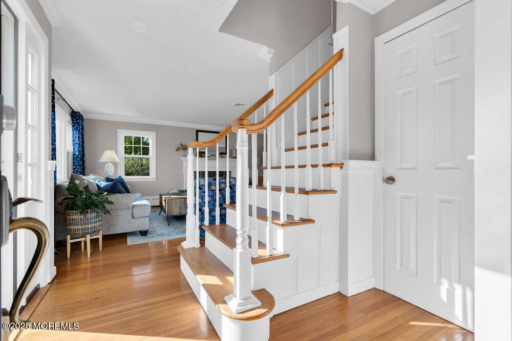1798 Todd Road Toms River, NJ 08755 - Photo 6 of 61 a view of entryway livingroom and hall with wooden floor