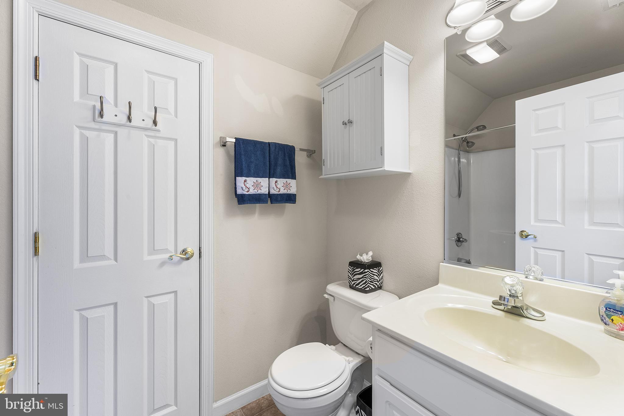 30249 Armory Road Dagsboro, DE 19939 - Photo 33 of 41 a bathroom with a sink a toilet and mirror