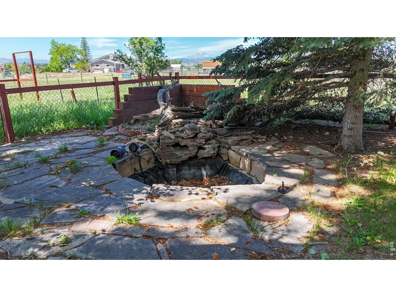 2800 Pheasant Run Berthoud, CO 80513 - Photo 39 of 50 Water feature - not sure if it works.