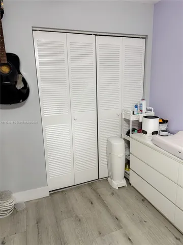 a room with storage and utility