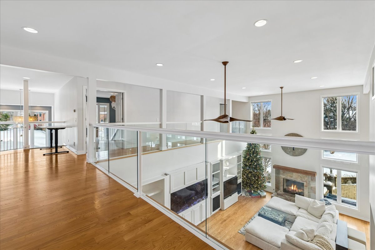 12 East Penny Road South Barrington, IL 60010 - Photo 24 of 61 a very nice looking living room with a large window and chandelier