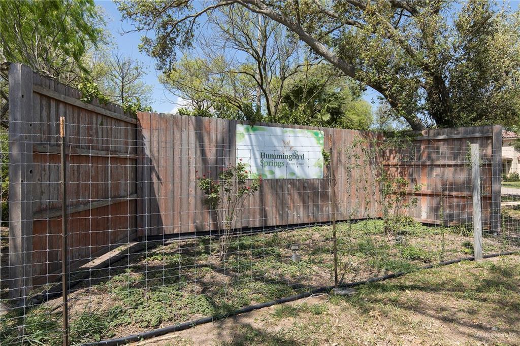 605 South Hutto Road Donna, TX 78537 - Photo 26 of 45 The property also houses Hummingbird Springs which operates as a rentable outdoor venue. In addition, the rock waterfall and mature fauna are additional income-producing opportunities. These areas are, on occasion, separate rental options.