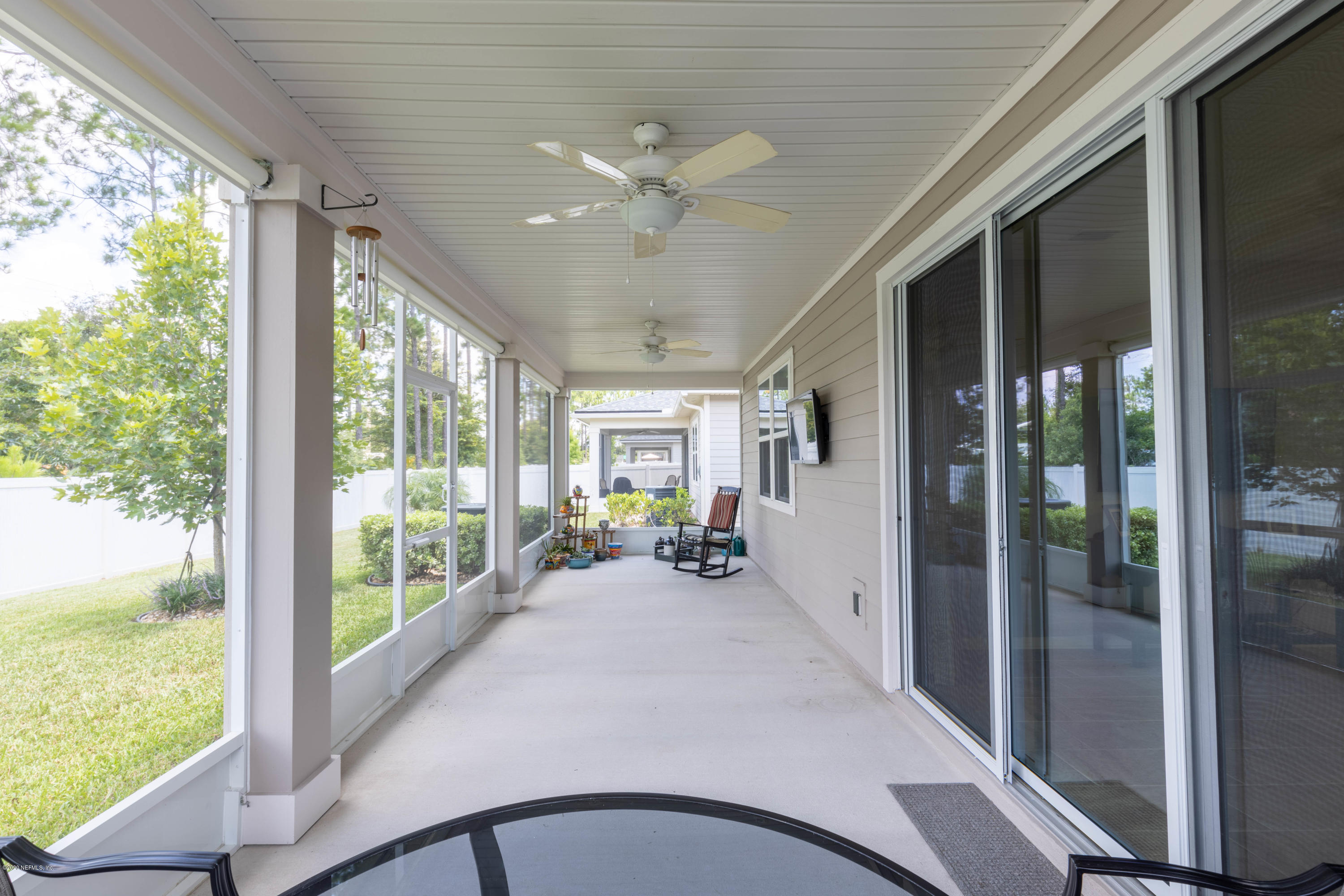 6642 Azalea Park Road Jacksonville, FL 32259 - Photo 27 of 42 a view of a living room and balcony
