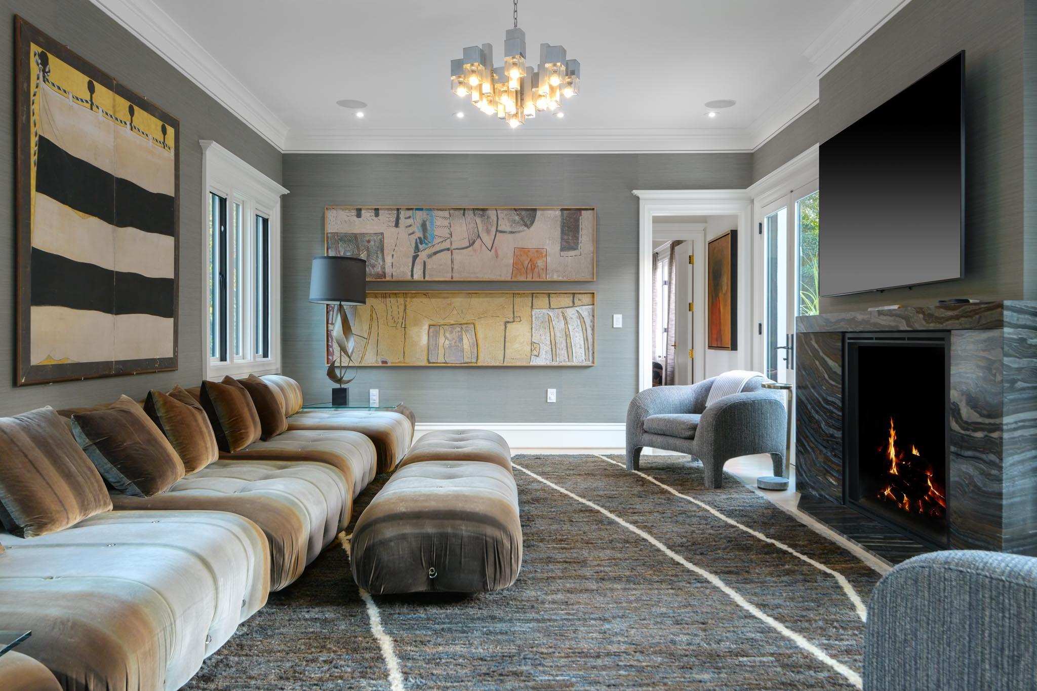 204 Hot Springs Road Montecito, CA 93108 - Photo 17 of 28 Famliy/Media Room