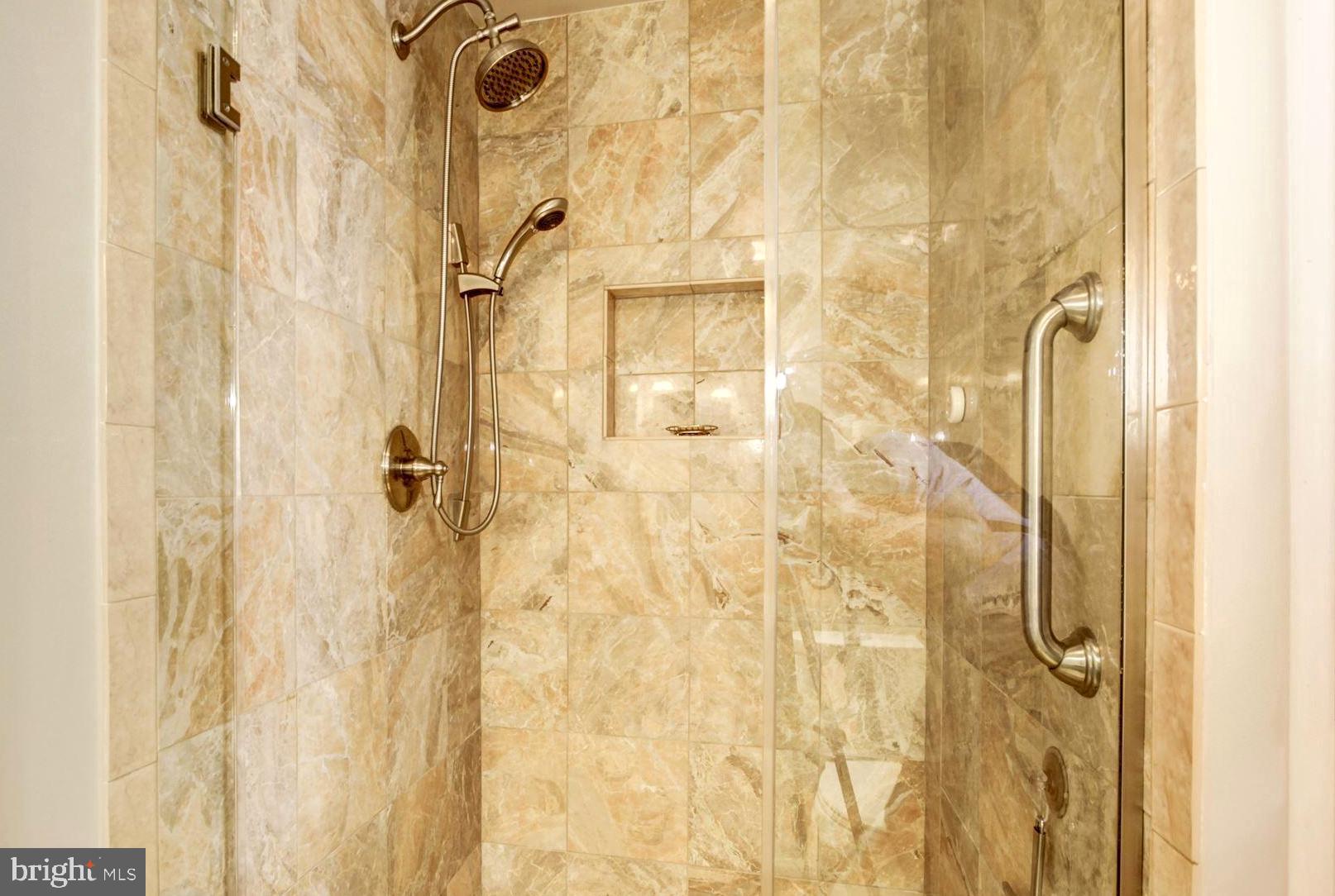 673 Red Cedar Road Annapolis, MD 21409 - Photo 30 of 46 Marble Shower . High-End Fixtures in All Baths
