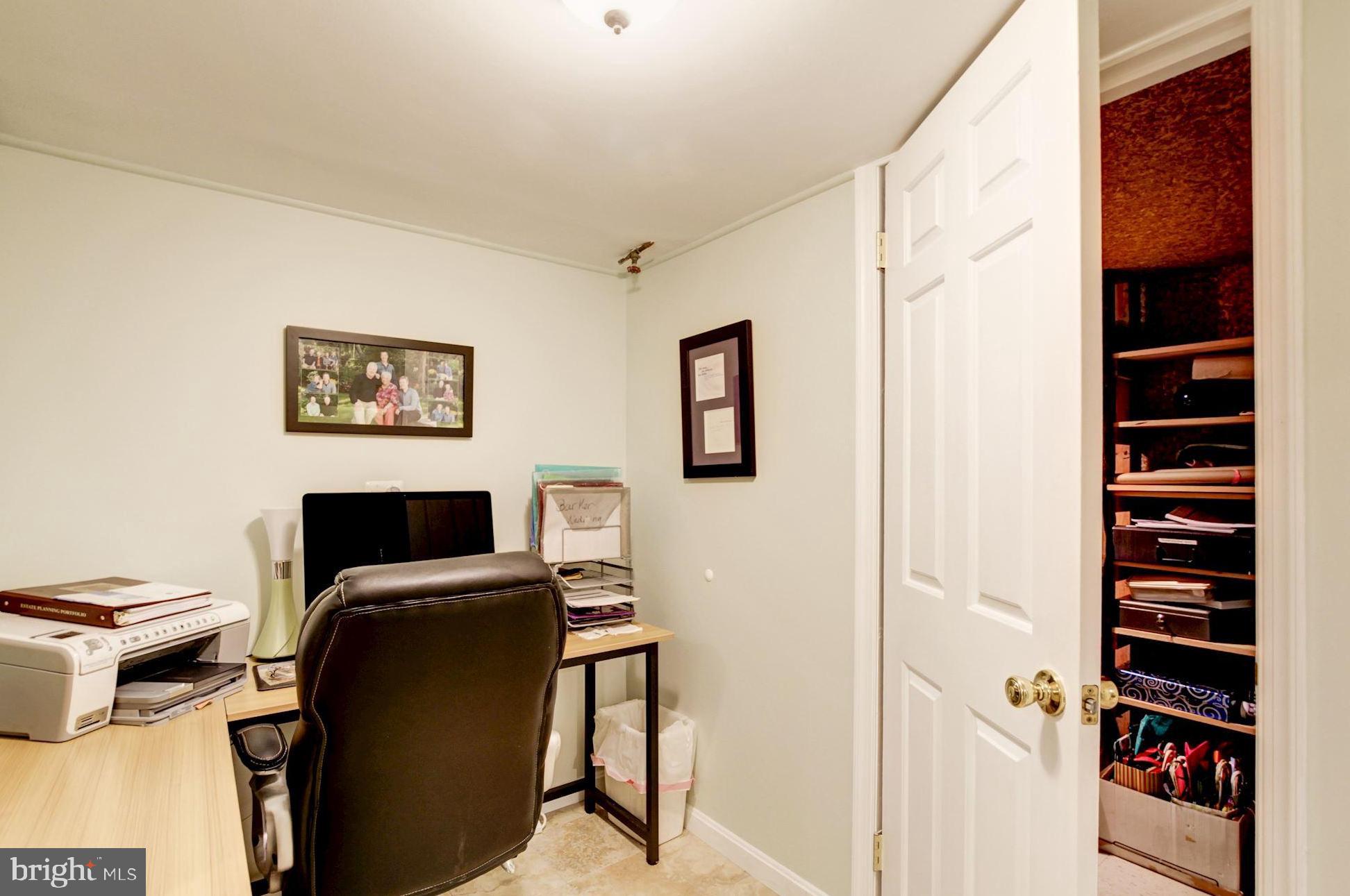 673 Red Cedar Road Annapolis, MD 21409 - Photo 42 of 46 Private Home Office with Storage Closet