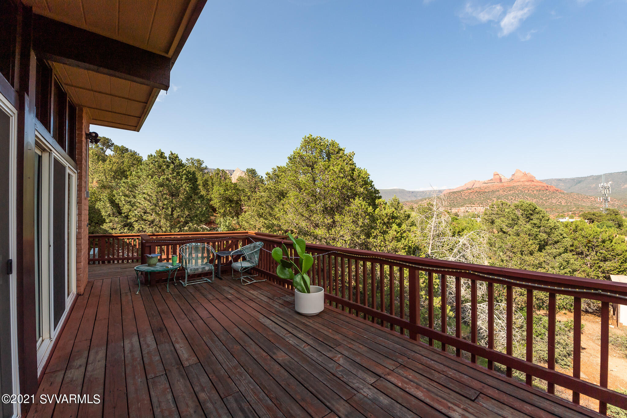 731 Forest Road Sedona, AZ 86336 - Photo 9 of 39 Wood Deck - View 2