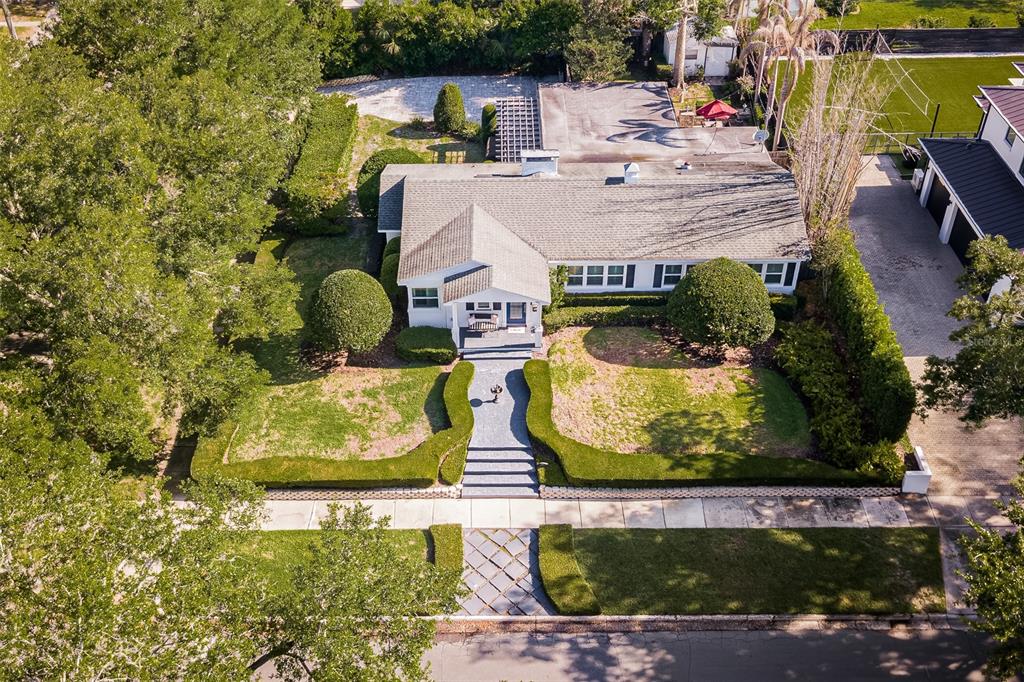 1001 Nottingham Street Orlando, FL 32803 - Photo 44 of 49 an aerial view of residential houses with outdoor space