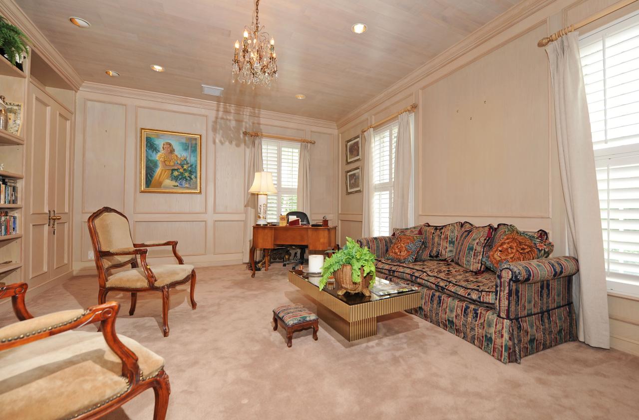 202 Indian Road Palm Beach, FL 33480 - Photo 12 of 24 a living room with furniture and a chandelier
