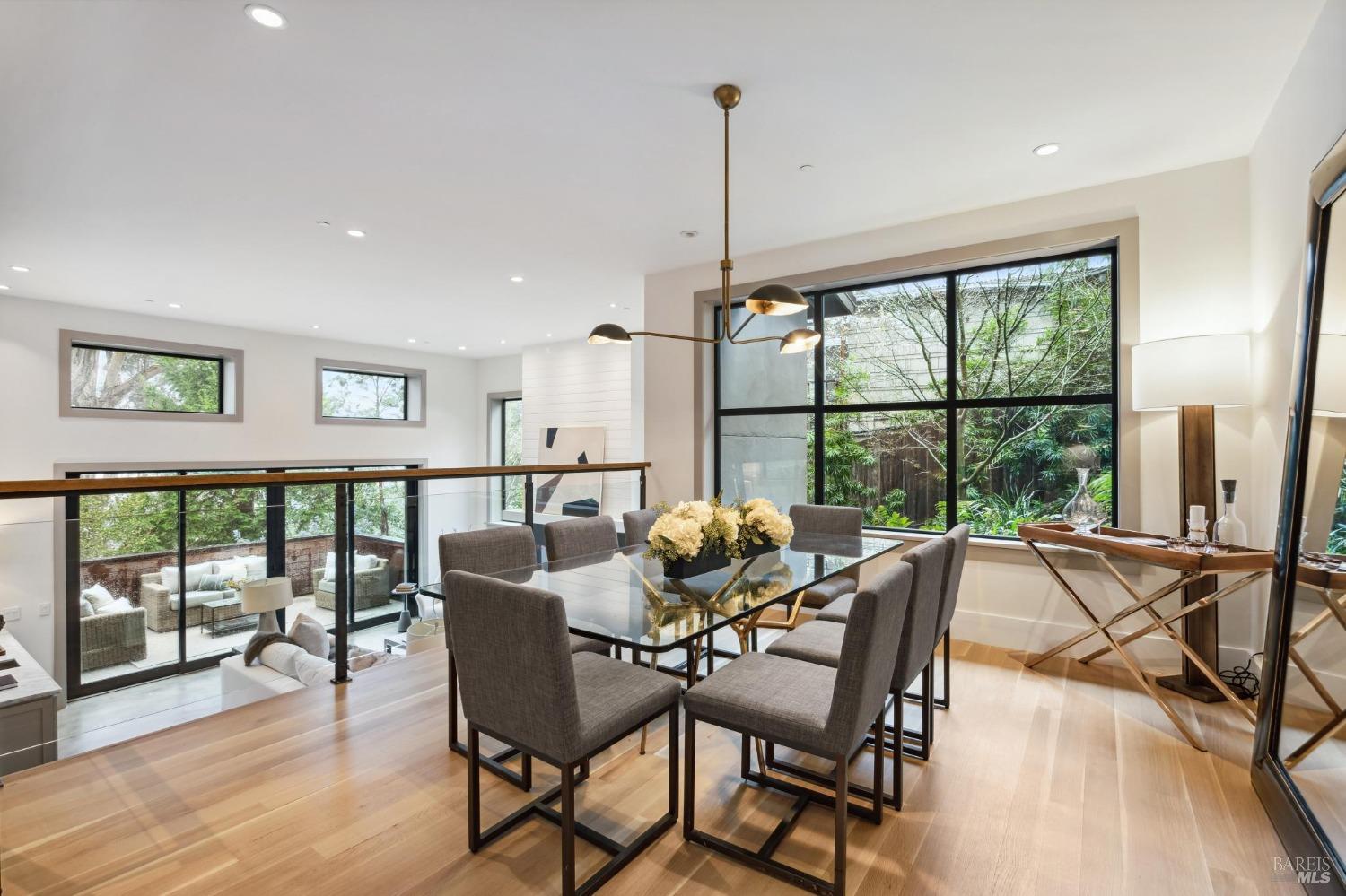 23 Janes Street Mill Valley, CA 94941 - Photo 13 of 32 a dining room with furniture window wooden floor