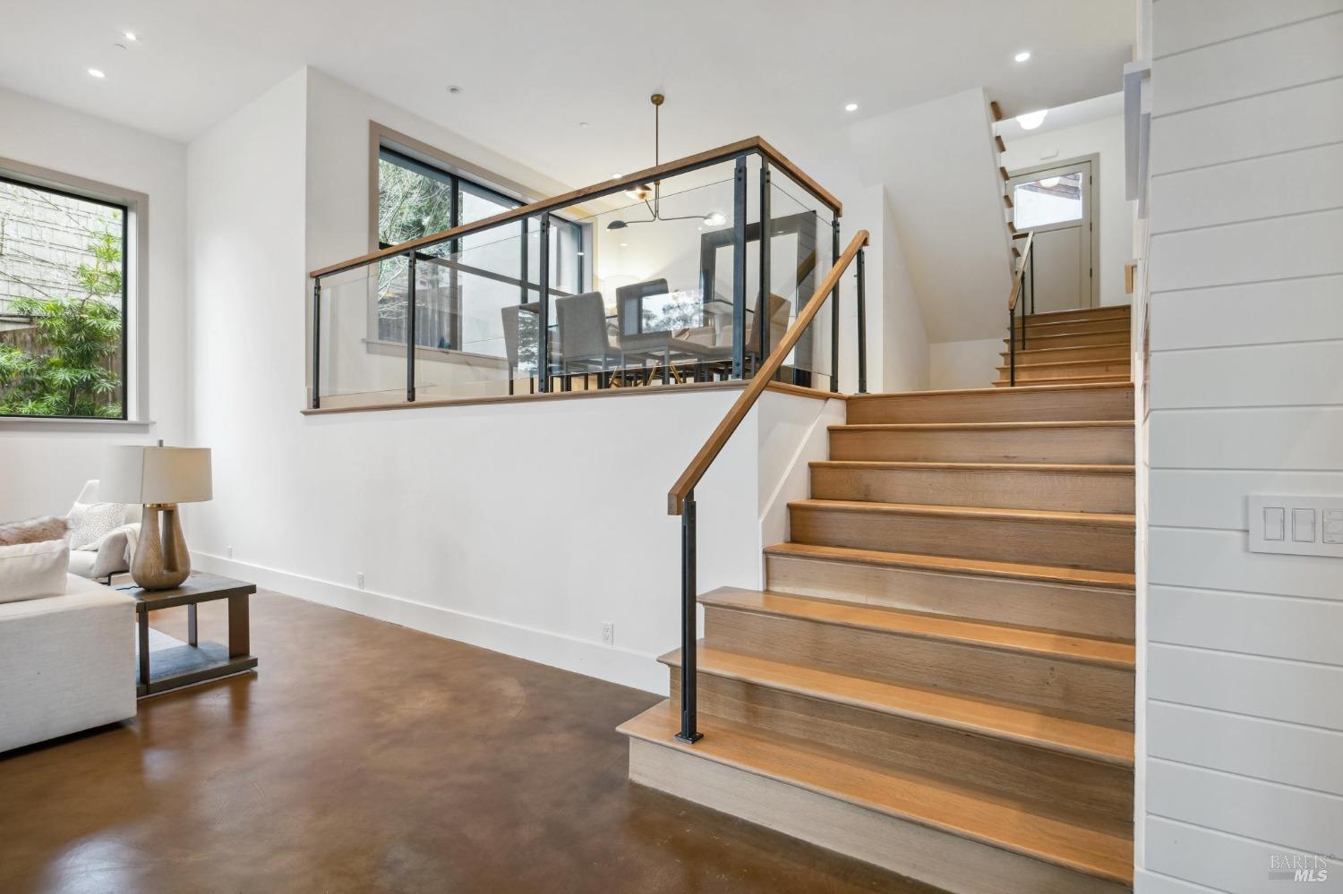 23 Janes Street Mill Valley, CA 94941 - Photo 17 of 32 a view of entryway and hall with wooden floor