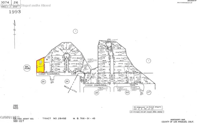 $49,999 | High Chaparral Avenue, Palmdale, CA 93591