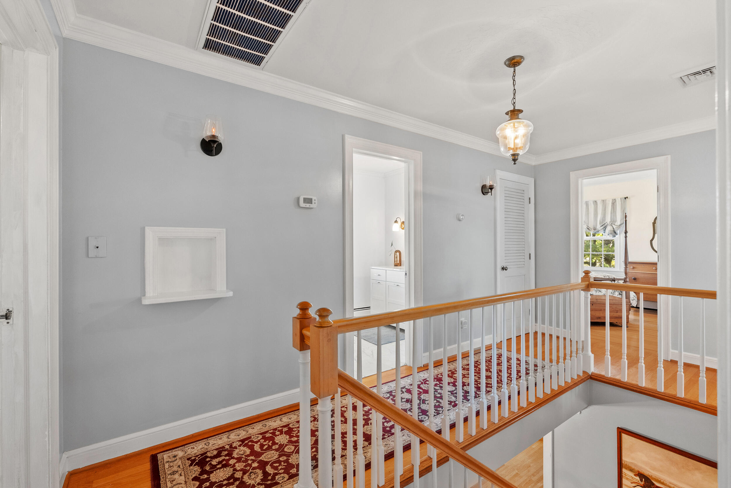 2631 Meadors Spur Road Moneta, VA 24121 - Photo 26 of 87 Upstairs banister