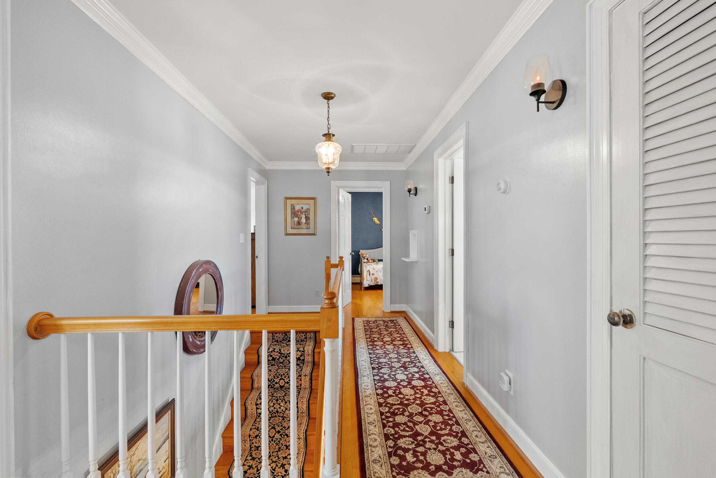 2631 Meadors Spur Road Moneta, VA 24121 - Photo 27 of 87 Upstairs banister from bedroom 4