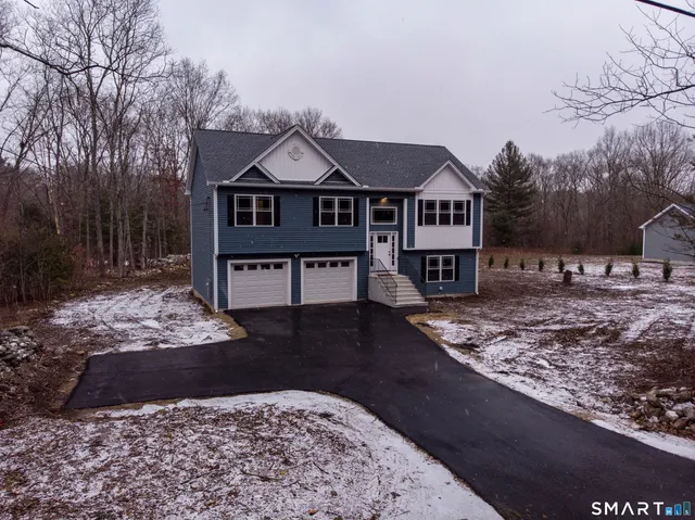 a view of hallway with stairs