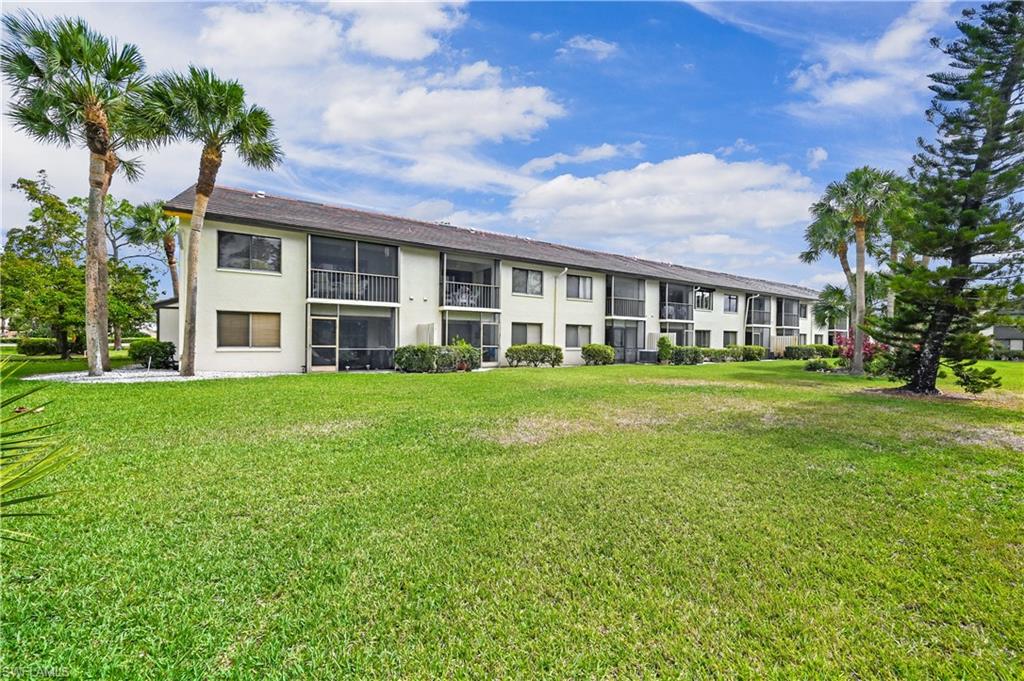 5825 Rattlesnake Hammock Road, Unit 208 Naples, FL 34113 - Photo 5 of 21 View from Back Lanai