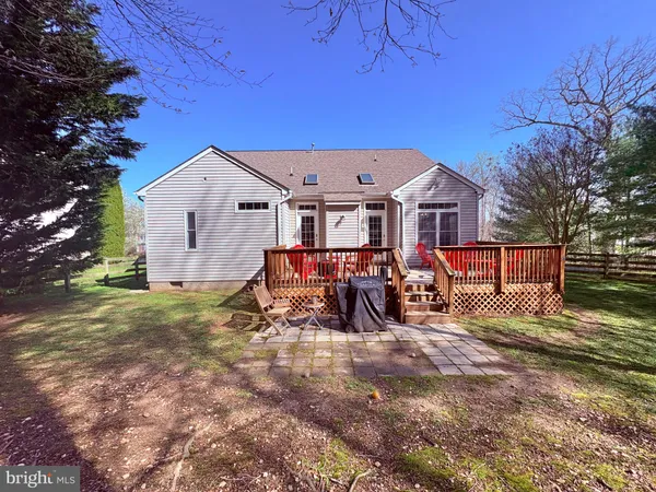 a view of a house with a patio