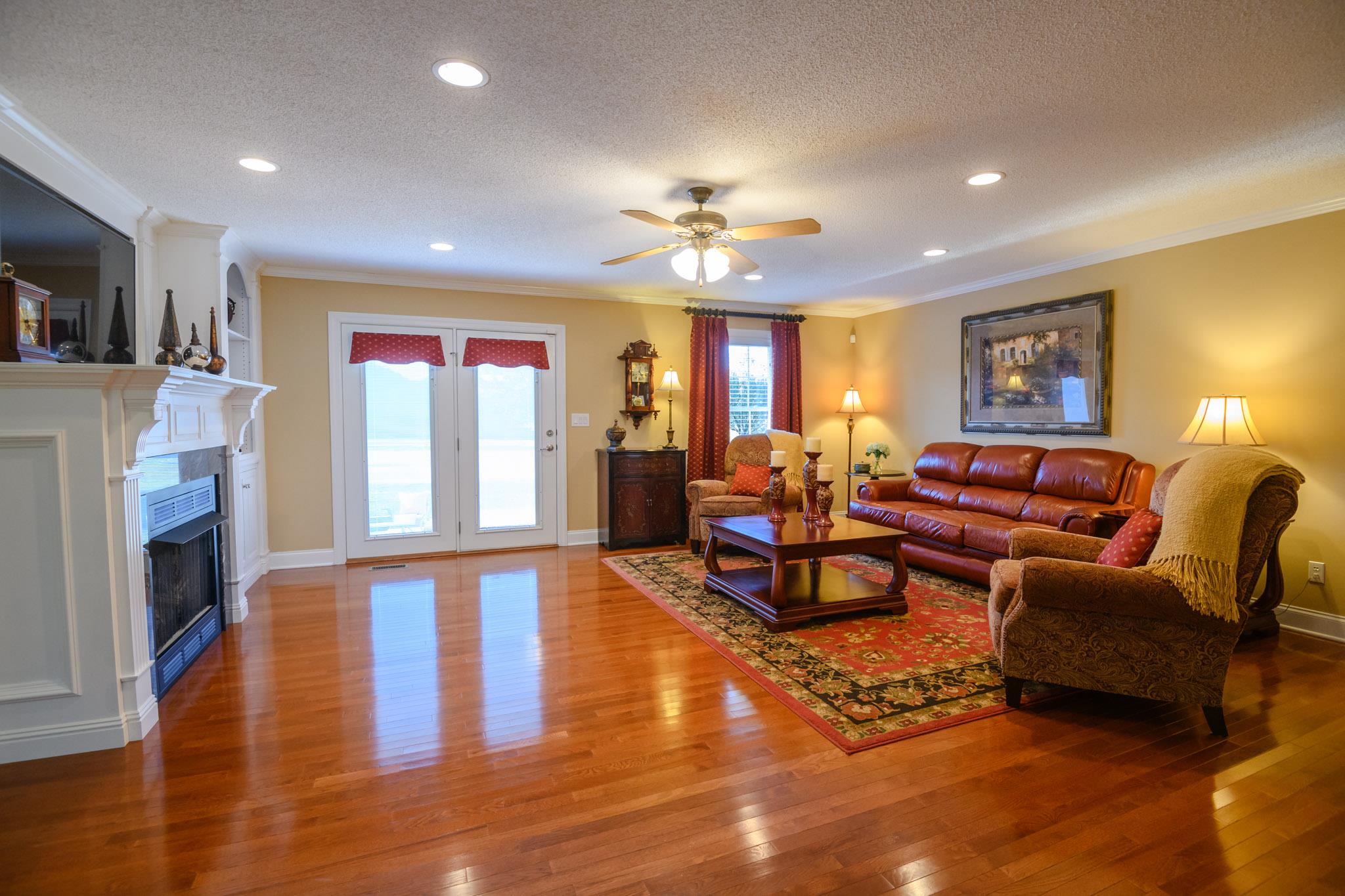 1195 Motlow College Road Normandy, TN 37360 - Photo 6 of 29 Large living room with hardwood flooring