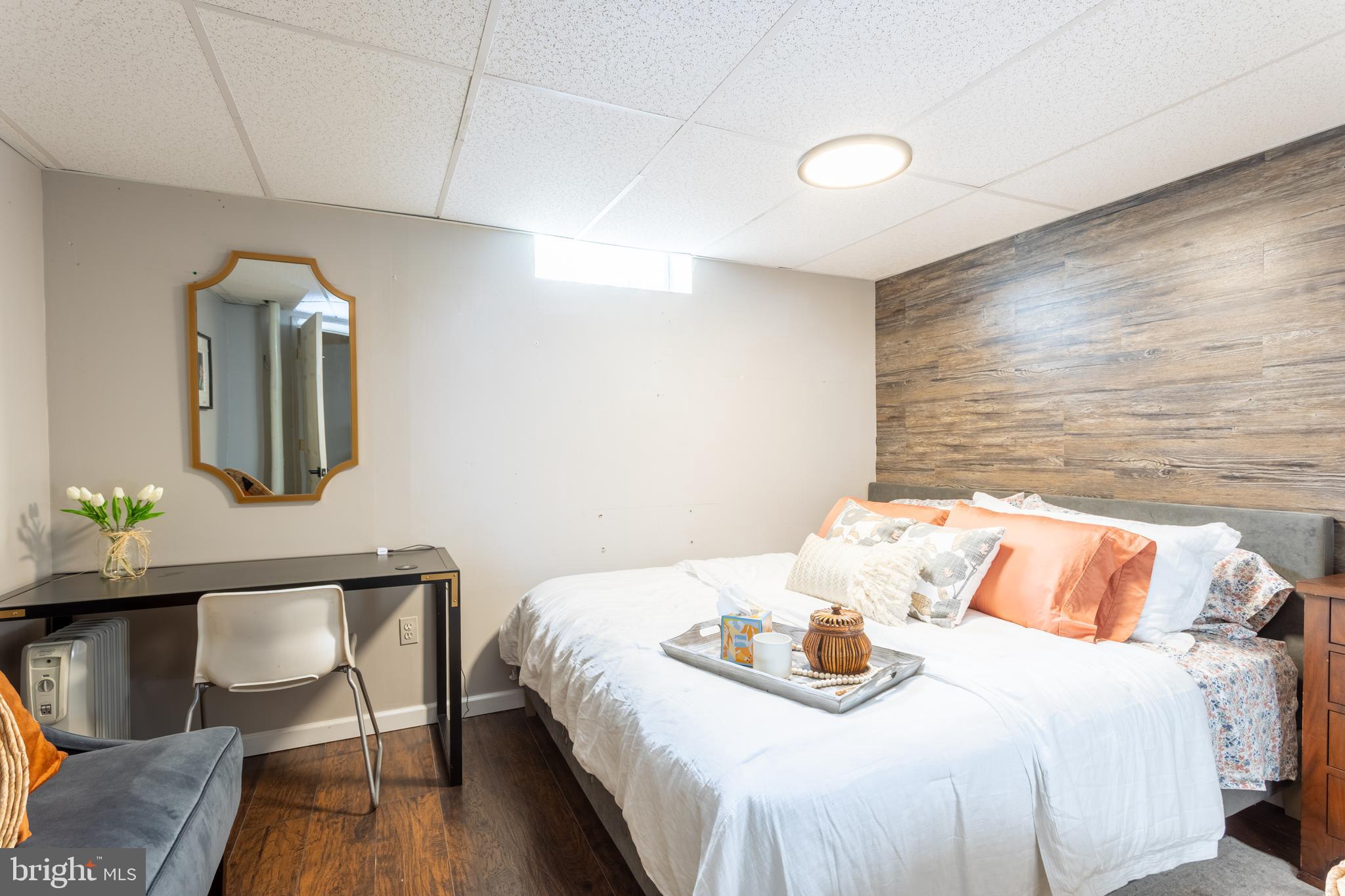 4210 Graceton Road Pylesville, MD 21132 - Photo 48 of 64 a bedroom with a bed and a table