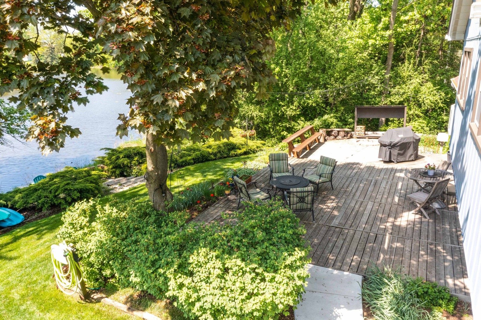 2351 Federal Circle Lindenhurst, IL 60046 - Photo 25 of 26 a view of yard from deck having patio