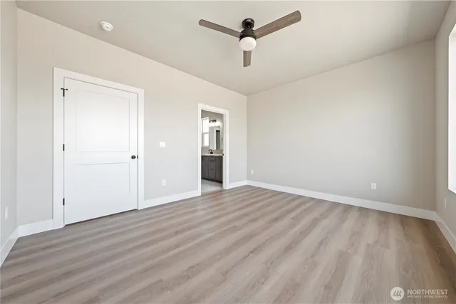 wooden floor in an empty room
