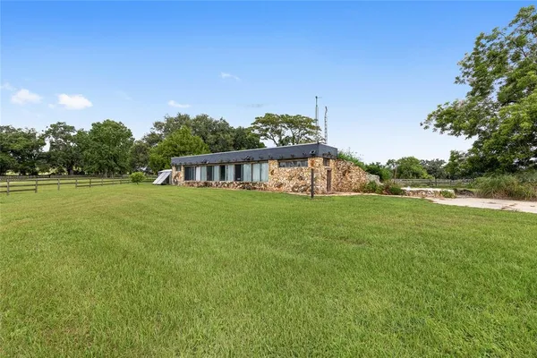 a view of a lake with houses