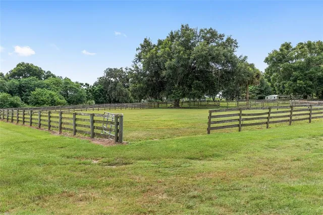 a view of a room with a window